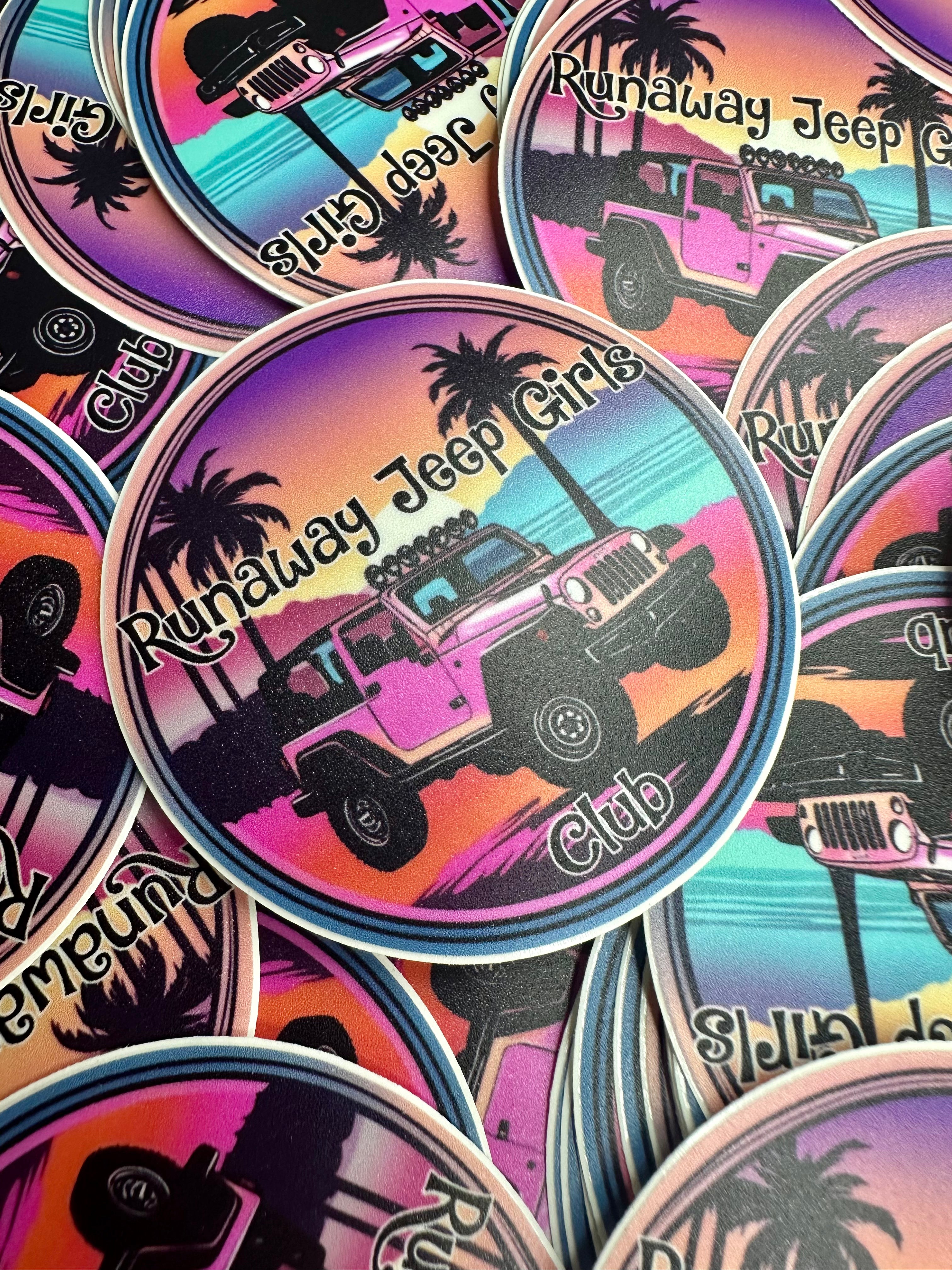 2.5” Waterproof Vinyl Sticker