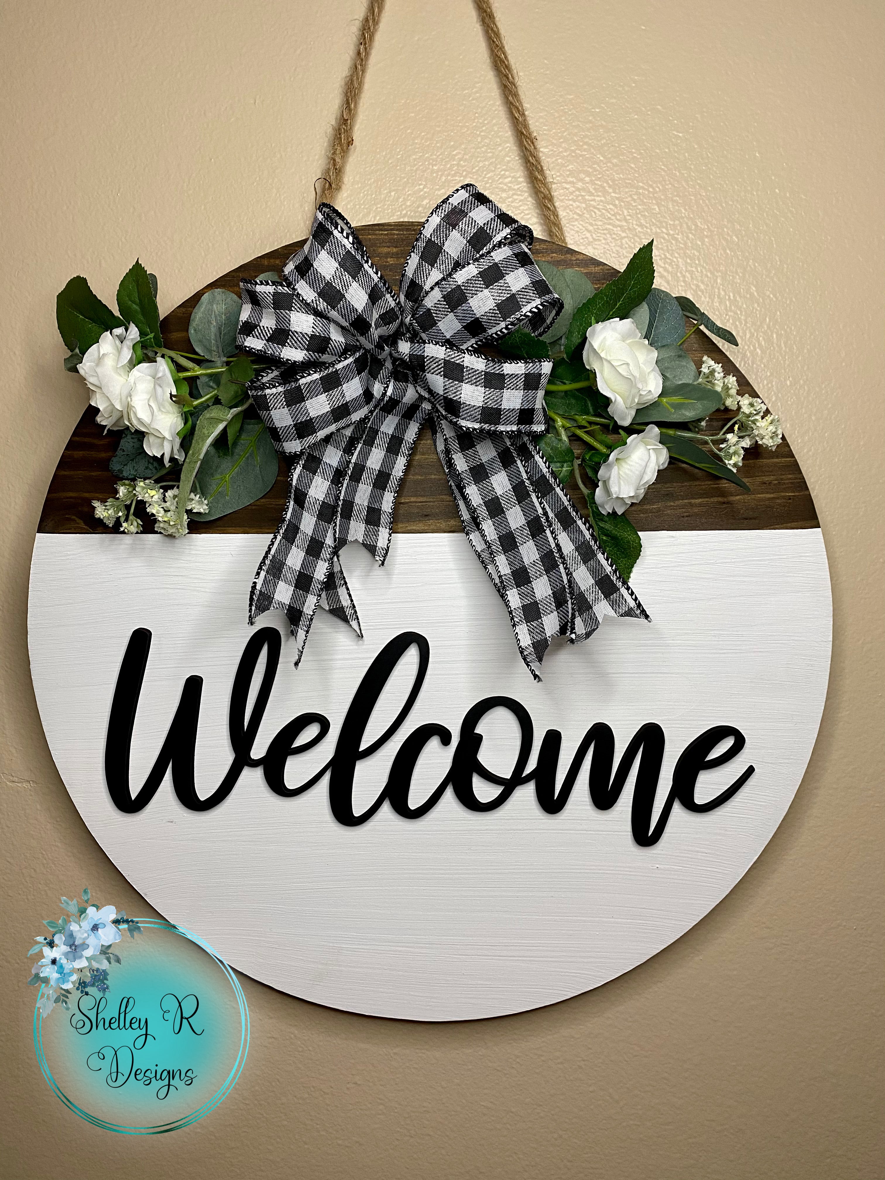 Welcome Wall Sign