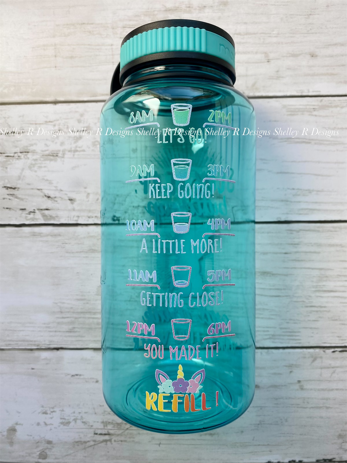 Unicorn Water Bottle *multiple colors available