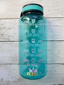 Unicorn Water Bottle *multiple colors available