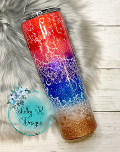 Sunrise Sunburn Sunset Repeat - 30oz Skinny