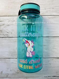 Unicorn Water Bottle *multiple colors available