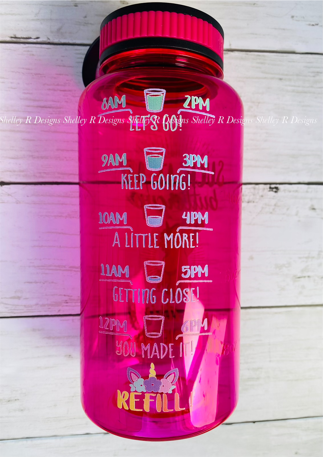 Unicorn Water Bottle *multiple colors available