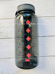It’s A Beautiful Day To Save Lives Water Bottle