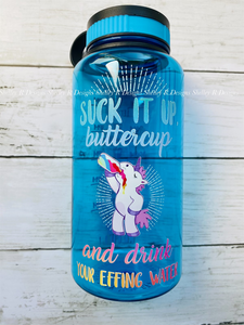 Unicorn Water Bottle *multiple colors available