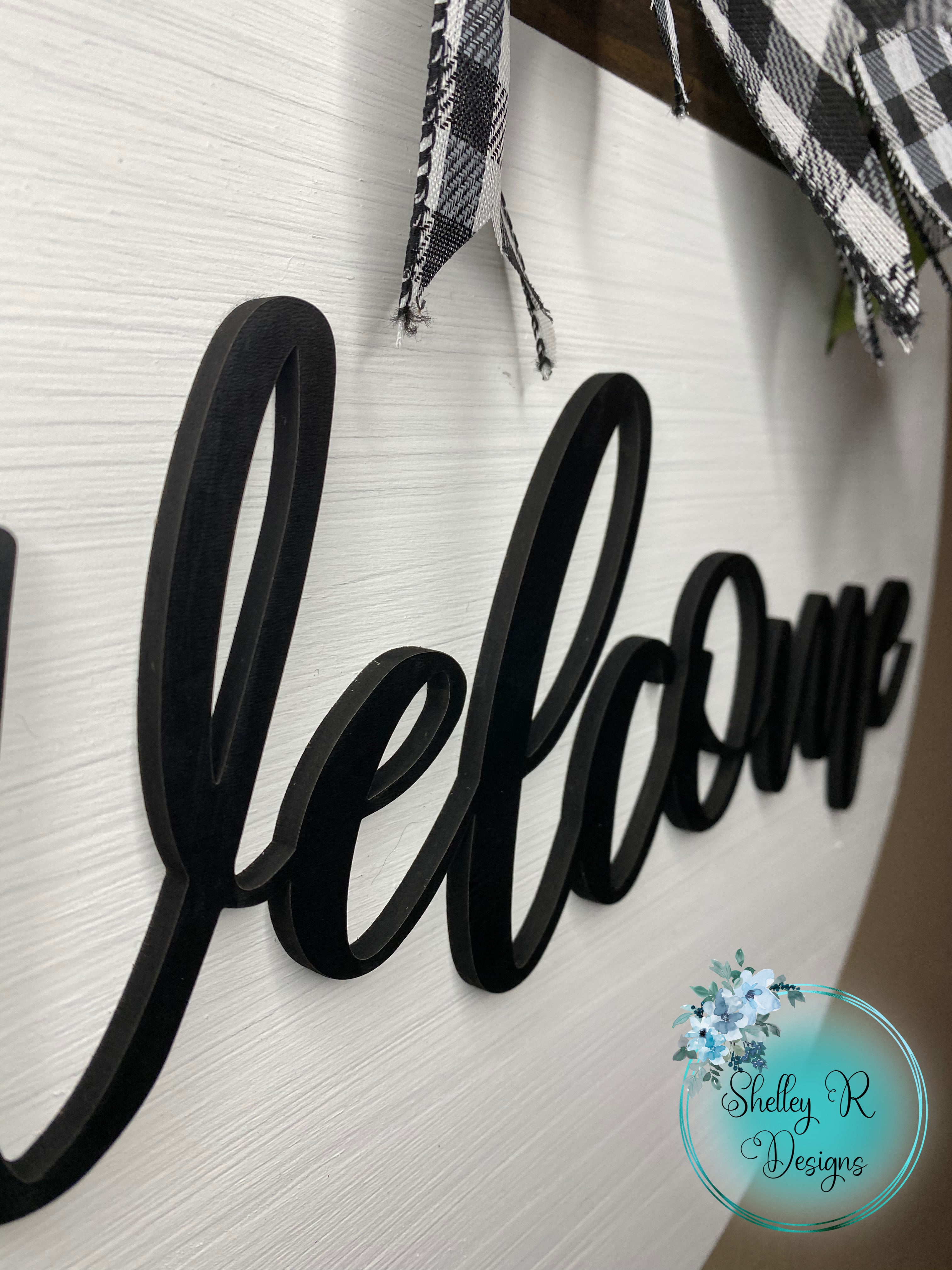 Welcome Wall Sign