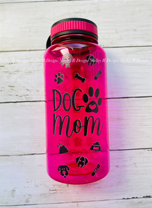 Dog Mom Water Bottle *multiple colors available