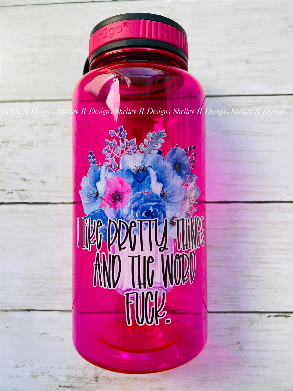 I Like Pretty Things & The Word F*ck Water Bottle