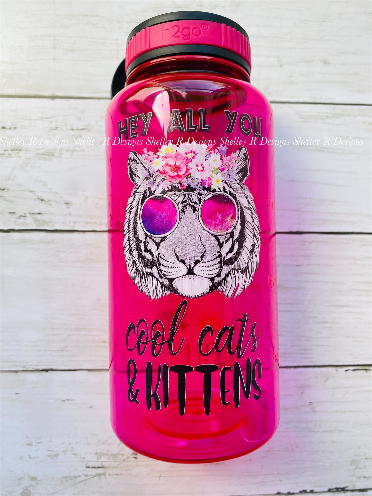 Cool Cats & Kittens Water Bottle *multiple colors available