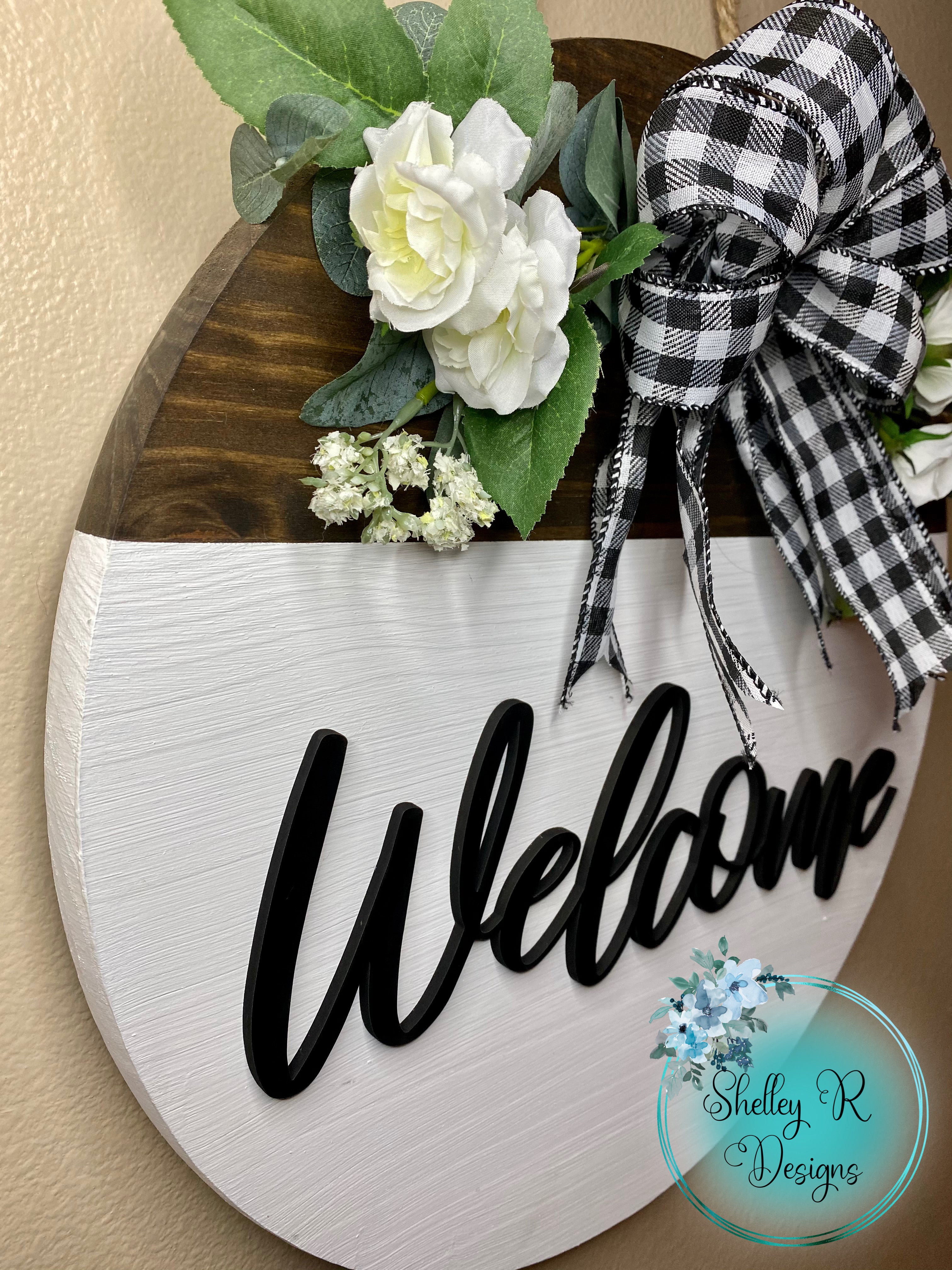 Welcome Wall Sign