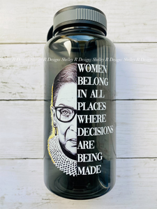RBG Women Water Bottle